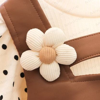 Baby Kleinkind Mädchen Kleid mit Blume - image 11