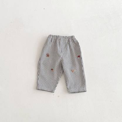 Baby Kleinkind Junge Eichhörnchen Denim Hose - Streifen - 3-5J - image 6