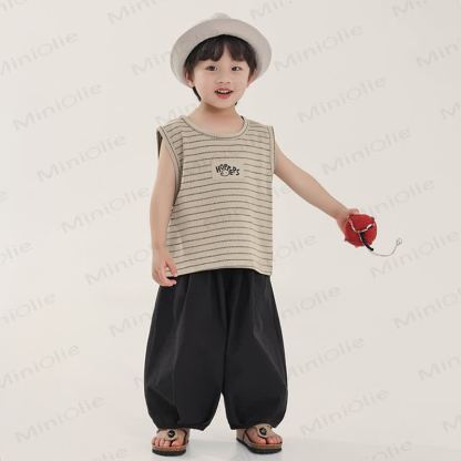 Kleinkind-Jungen Einfarbig in Hose - image 7