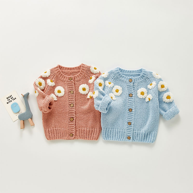 Baby Daisy Strickjacke - image 1