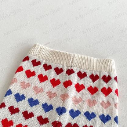 Bunt Pullover und Hose mit Herz für Baby und Kleinkind - image 17