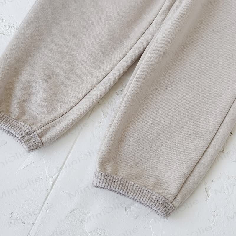 Baby Mädchen 2- Einfarbig Sweatshirt Set in Unifarben - image 21