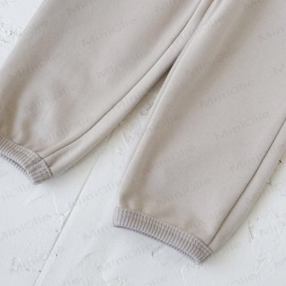 Baby Mädchen 2- Einfarbig Sweatshirt Set in Unifarben - image 21