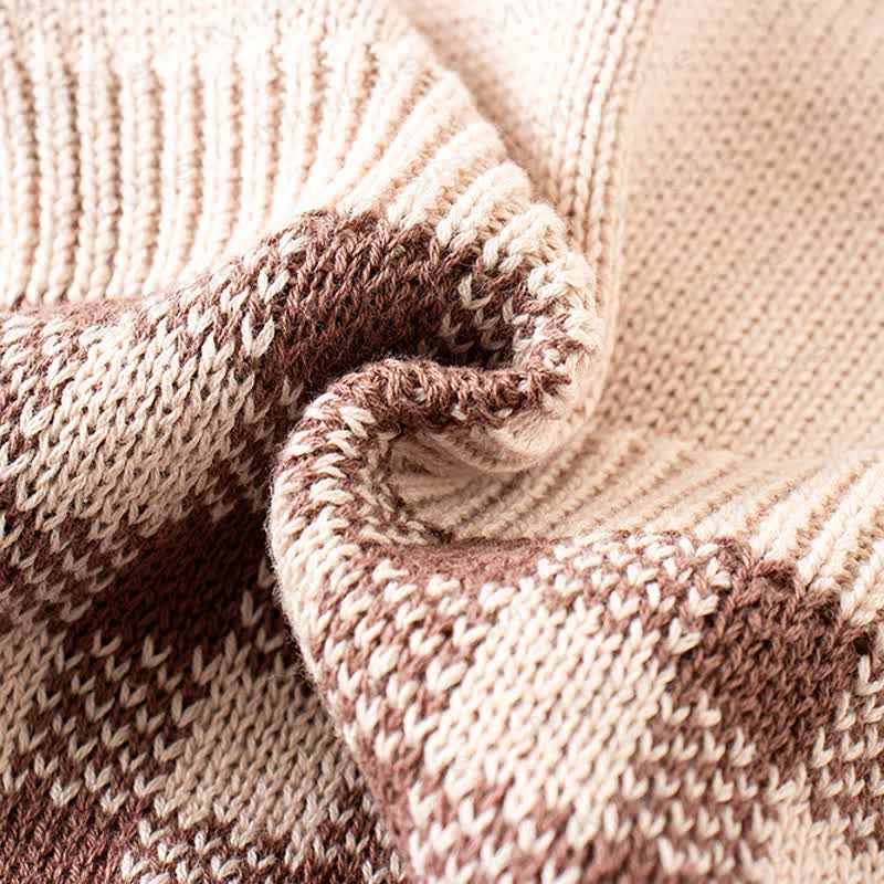 Baby Bodysuit aus Plaid Stricken - image 13