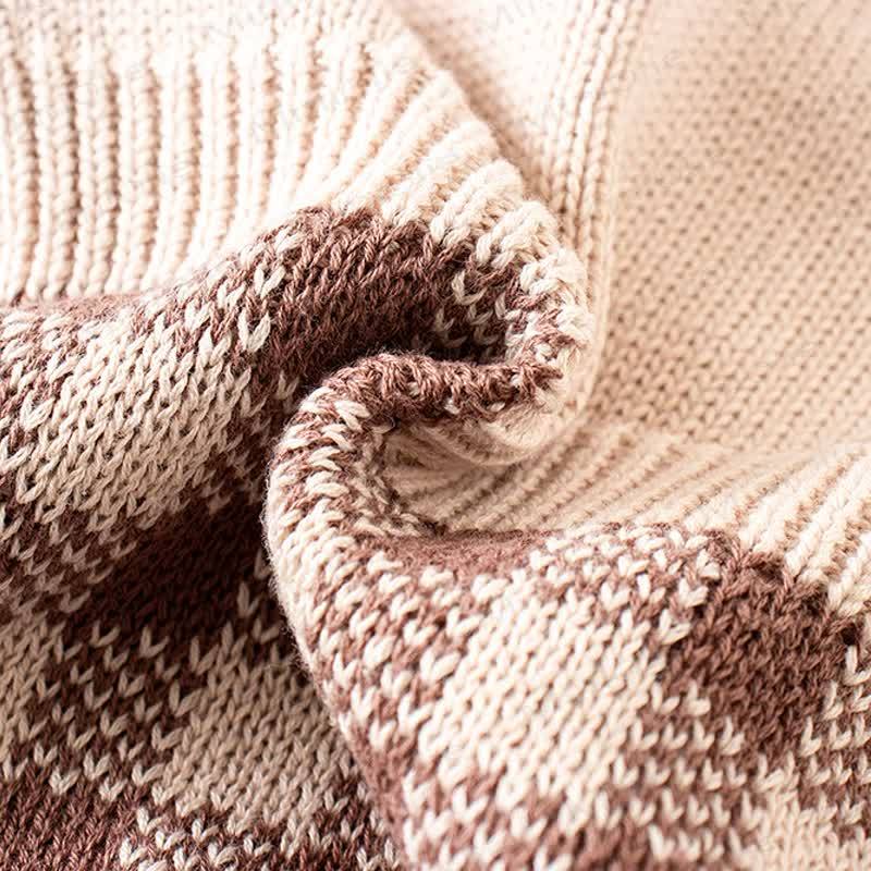 Baby Bodysuit aus Plaid Stricken - image 13