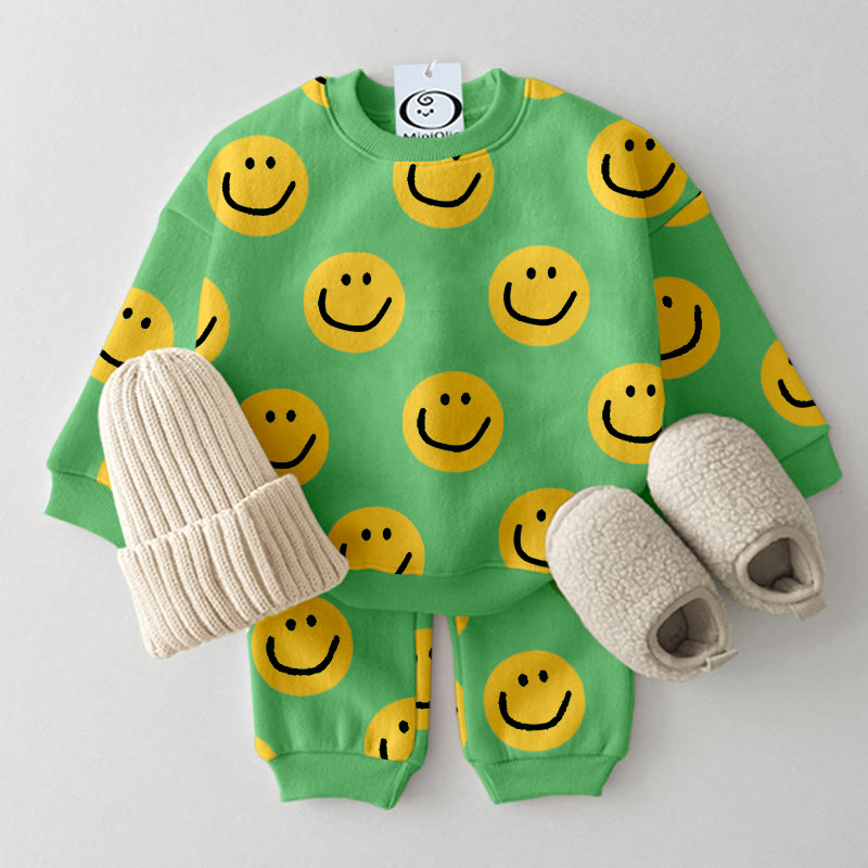 Lässig bedrucktes Smile-Set für Babys und Kleinkinder - image 3