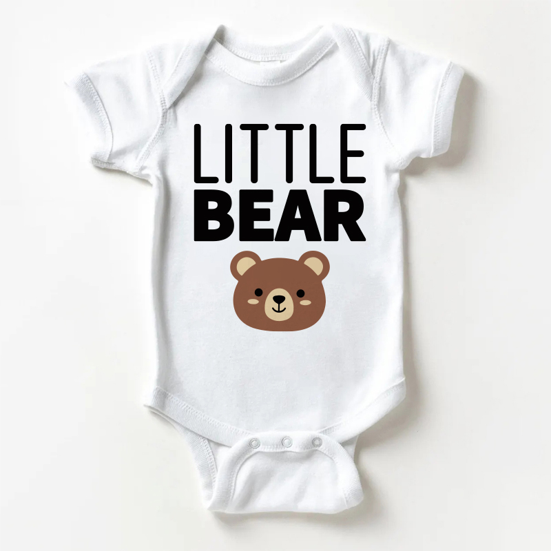 LITTLE BEAR Baby Bodysuit mit Slogan , weiß - Weiß - 18-24M - image 1