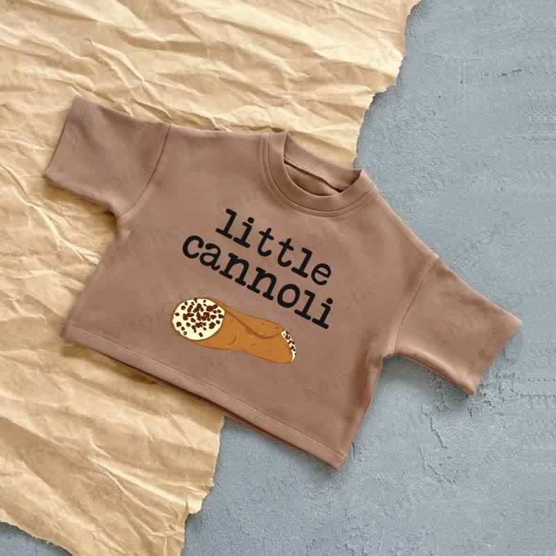 LITTLE CANNOLI Baby Sommer Freizeit-T-Shirt - Braun - 2-3J - image 3
