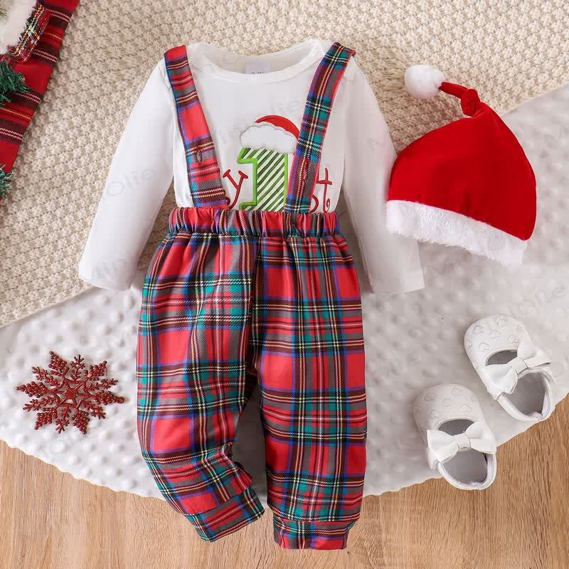 MY 1ST CHRISTMAS Baby Plaid 2-teiliges Set mit Hut - image 23