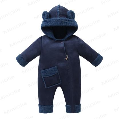 Baby Vlies Strampler - Marineblau - 18-24M - image 10