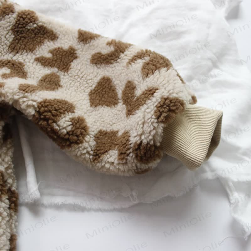 Kind - Oberbekleidung mit V-Ausschnitt und Leopardenmuster - image 5