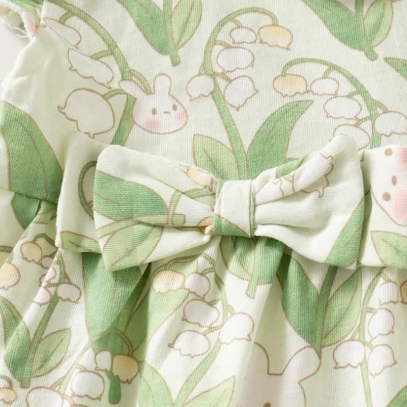 Sommer für Baby, Hase , mit Kleinkind und Blume - image 9