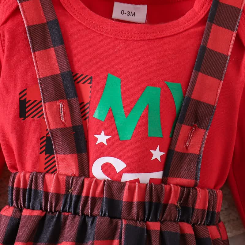 MY 1ST CHRISTMAS Baby Plaid 2-teiliges Set mit Hut - image 10