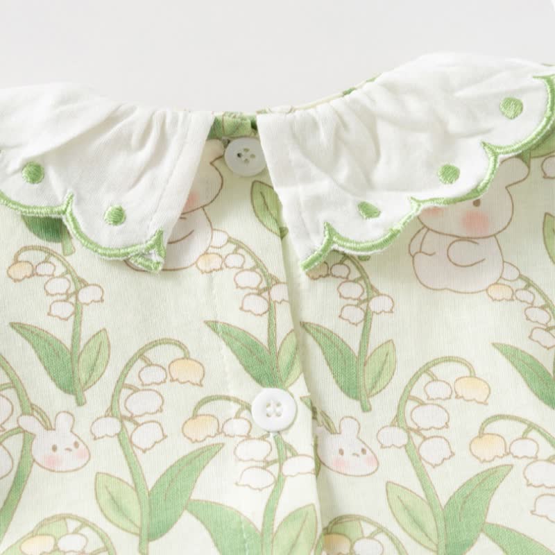 Sommer für Baby, Hase , mit Kleinkind und Blume - image 7