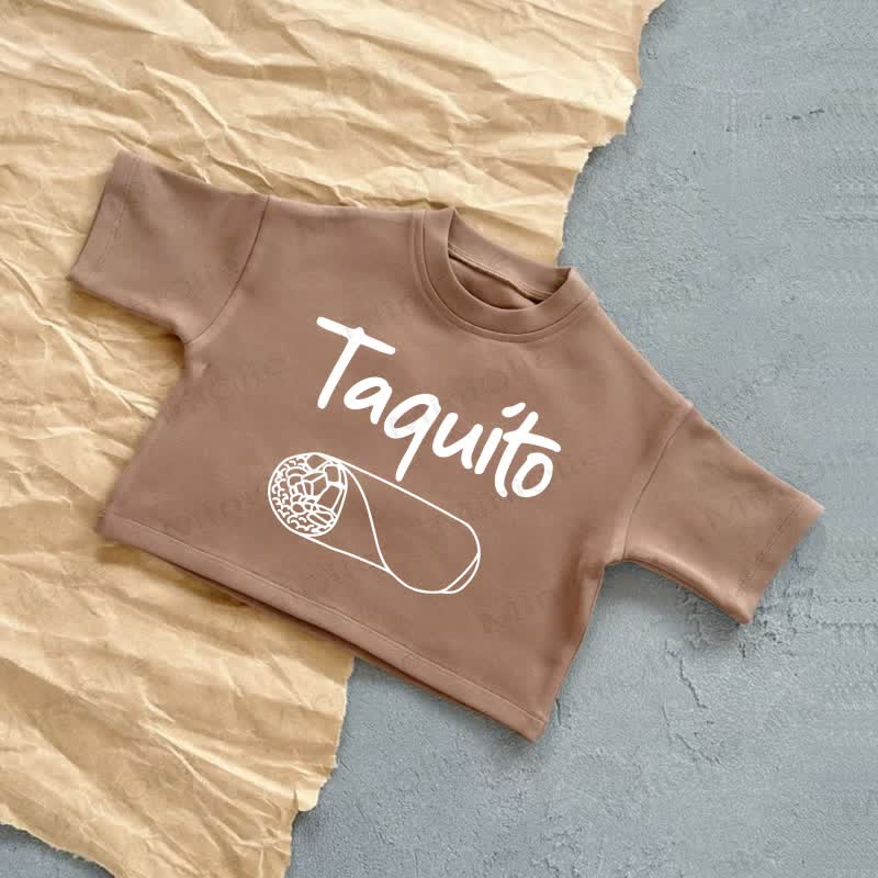 TAQUITO Baby Sommer Freizeit-T-Shirt - Braun - 2-3J - image 3