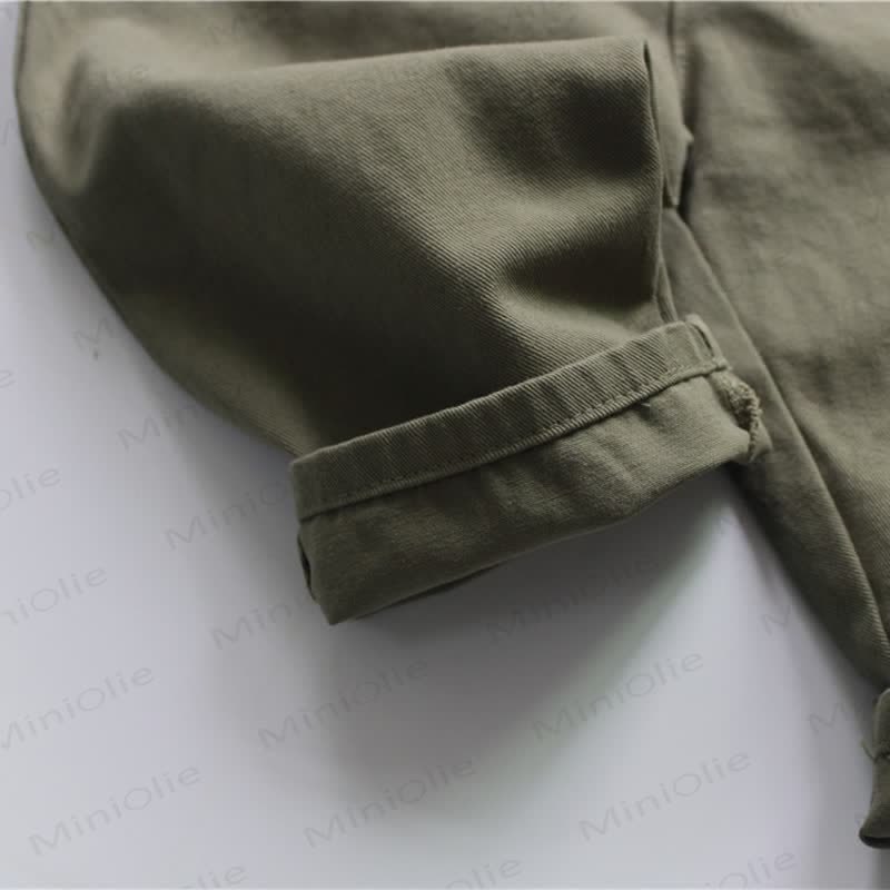 Baby Kleinkind Overalls in Einfarbig - image 8