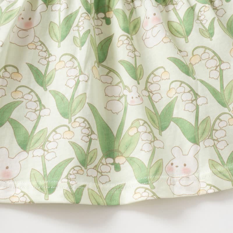 Sommer für Baby, Hase , mit Kleinkind und Blume - image 8