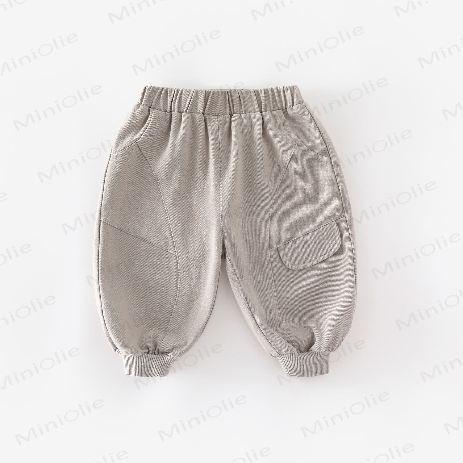 Einfarbig Hose für Baby und Kleinkind - Grau - 5-7J - image 8