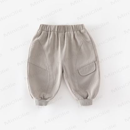 Einfarbig Hose für Baby und Kleinkind - Grau - 5-7J - image 8