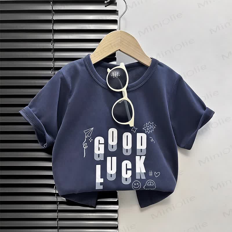 Kastenförmiges T-Shirt mit Cartoon-Print für Kleinkind - Blau Buchstaben - 4-5J - image 13
