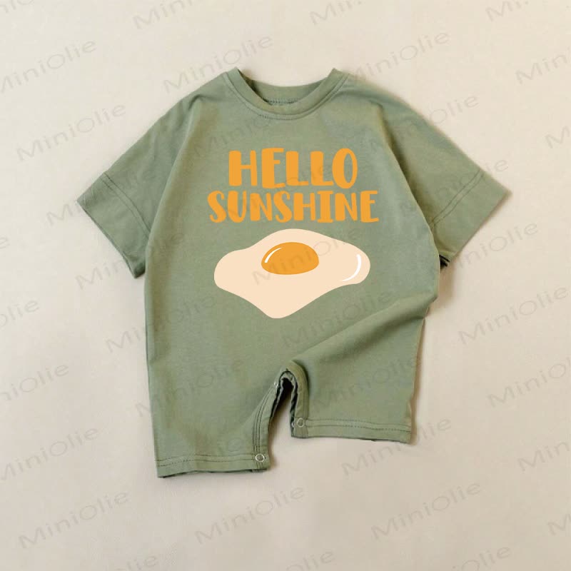 HELLO SUNSHINE Baby Strampler - Grün - 18-24M - image 1