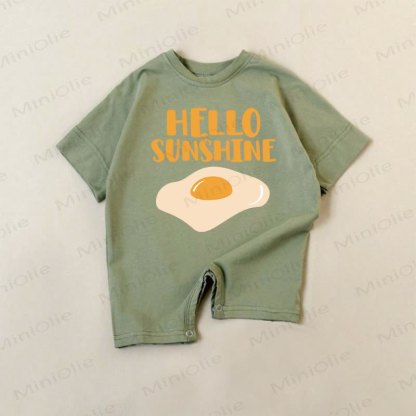 HELLO SUNSHINE Baby Strampler - Grün - 18-24M - image 1