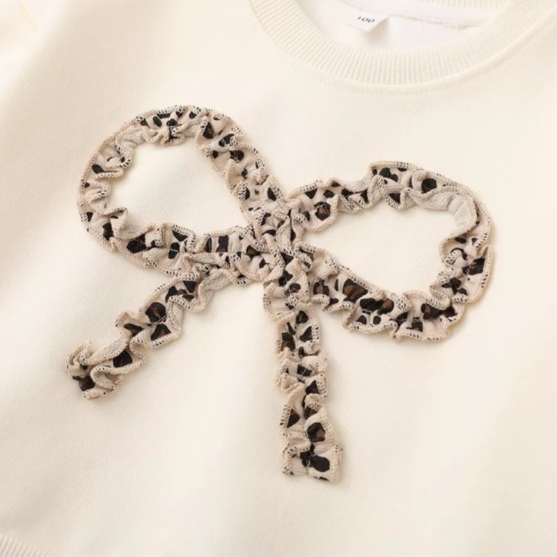 Kleinkind Baby Leoparden - Sweatshirt und Hose , 2-teiliges Set - image 6