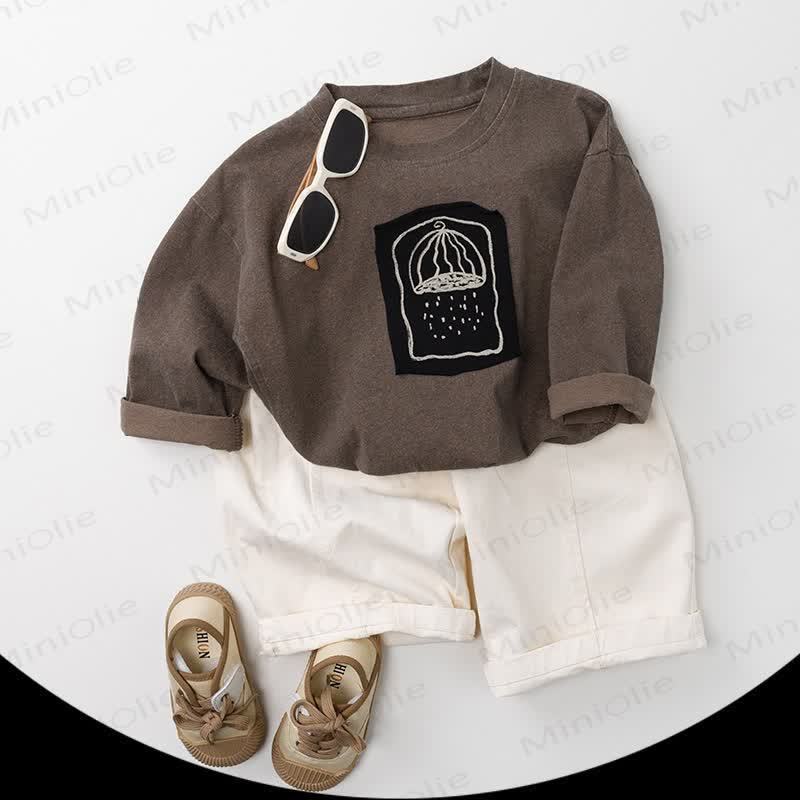 Baby Kleinkind , Einfarbig, locker, Hosen - image 5