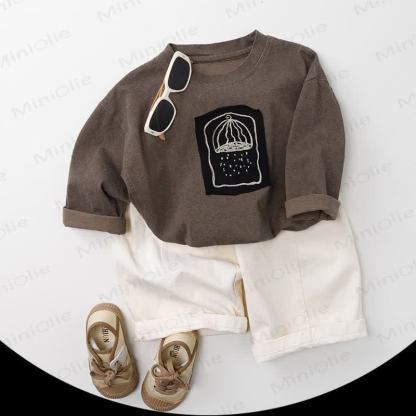 Baby Kleinkind , Einfarbig, locker, Hosen - image 5