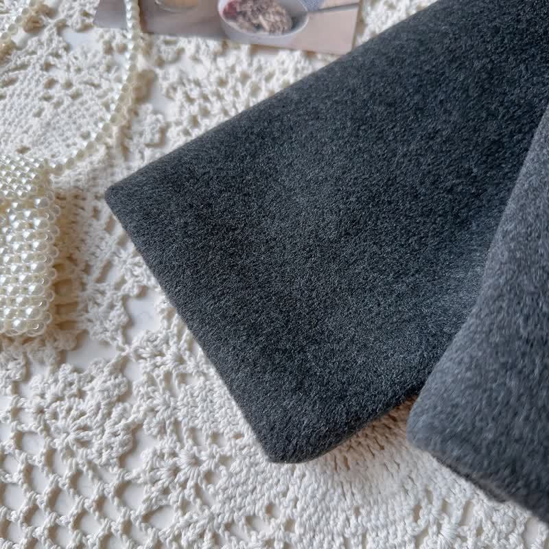 Kleinkind Kleid mit Schleife und Plaid für Kleinkindmädchen & graue Oberbekleidung - image 9