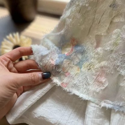 Kleinkind Kleid mit Mehrfarbig Blume für Kind und Mädchen - image 4