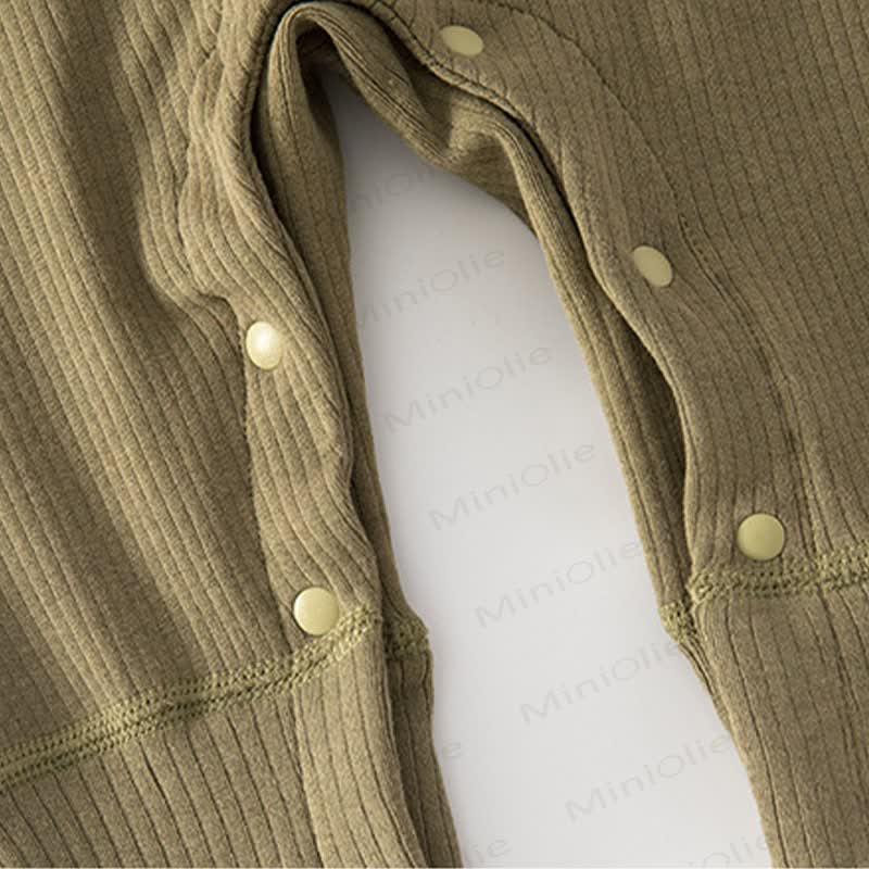 Baby Strampler mit Pferdemotiv und Gerippt - image 7