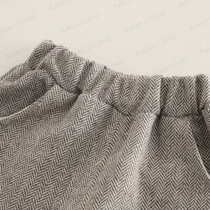 3-teiliges Set für Kleinkind : Weste mit Blume , Krawatte, Schulterknöpfen und Knopfleiste - image 13