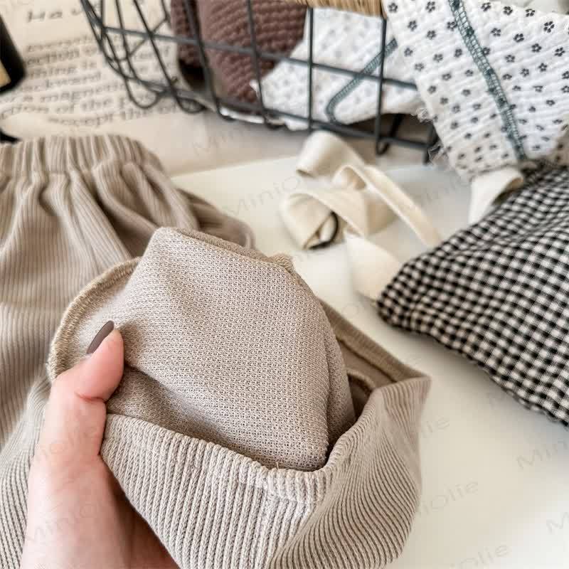 Baby Kleinkind -Mädchen Einfarbig Hose - image 14