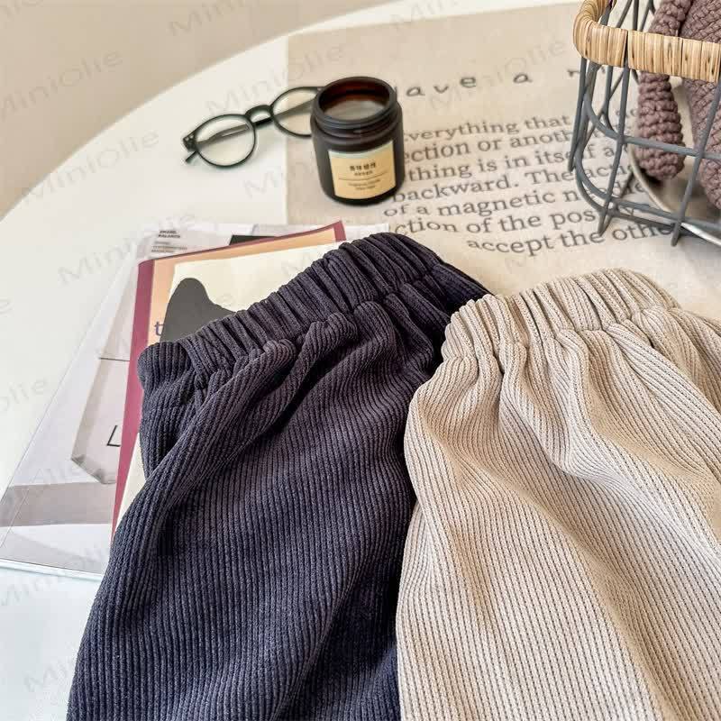 Baby Kleinkind -Mädchen Einfarbig Hose - image 9