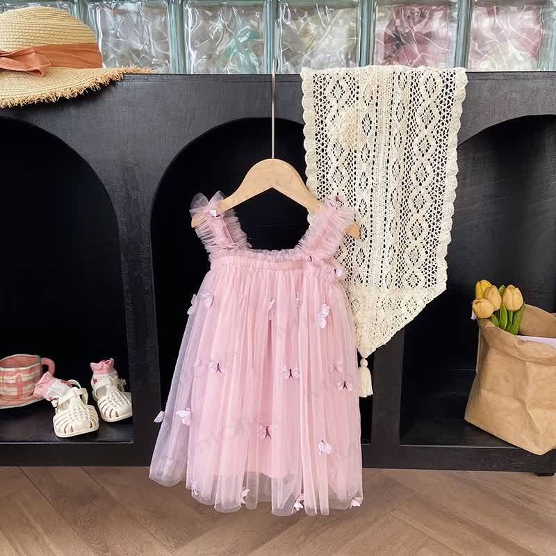 Kleinkind Tutu- Kleid aus Mesh mit Schleife für Kleinkinder - image 5