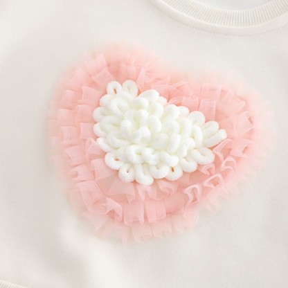 2-teiliges Set für Baby und Kleinkind : Pullover mit Liebe / Denim - image 8