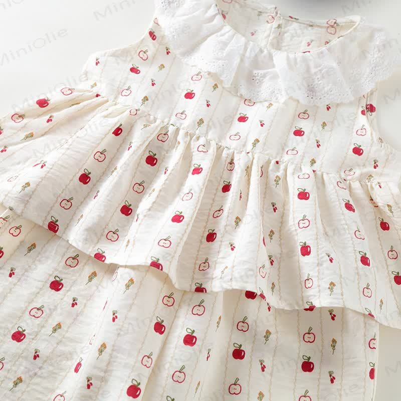 2-teiliges Set aus Blumen Tanktop und langer Hose für Kleinkind - image 6