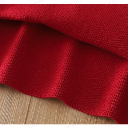 Kleinkind Kleid Schleife - Weihnachten - image 8