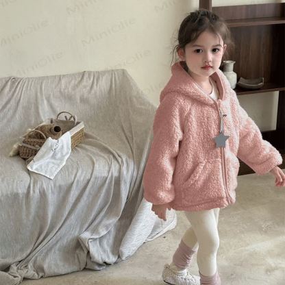 Sherpa-Kapuzenjacke für Kleinkind - image 13