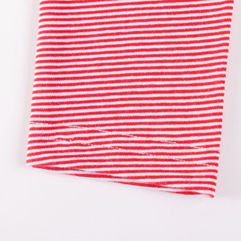 Weihnachten Sweatshirt mit Grafik und Streifen Hose für Kleinkind (Set) - image 8