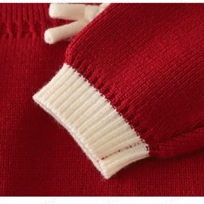 Kleinkind Kleid Schleife - Weihnachten - image 4