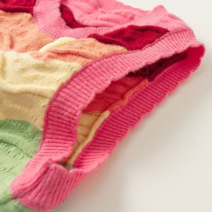 Sternenweste für Kleinkindmädchen/Weißes Hemd/ Blau Jeans - image 5