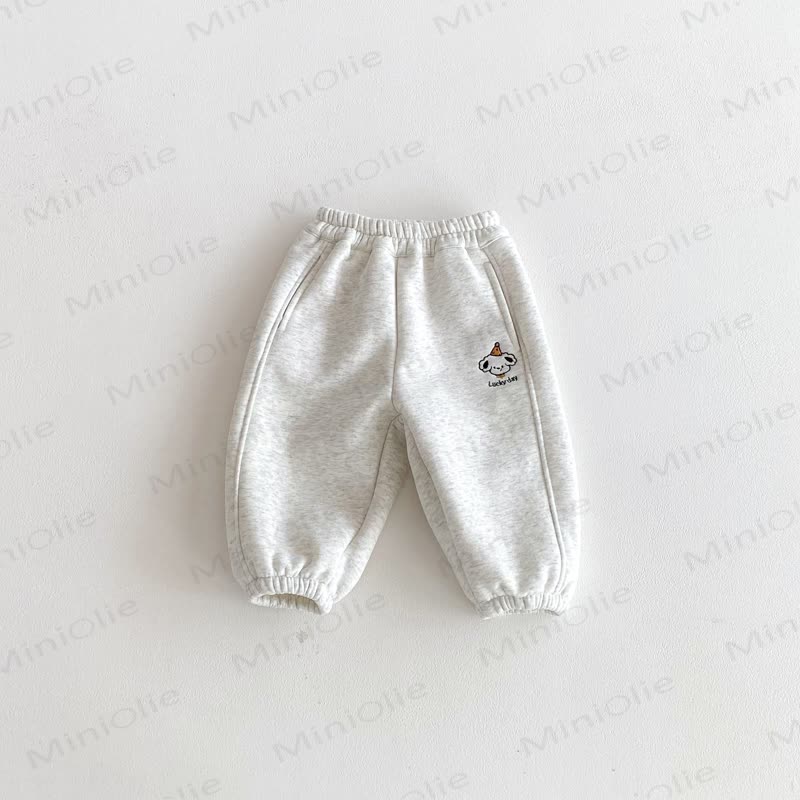 LUCKY DAY Baby Dog Vlies Hose - Hellgrau - 2-3J - image 7