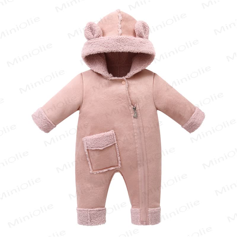 Baby Vlies Strampler - Rosa - 18-24M - image 3