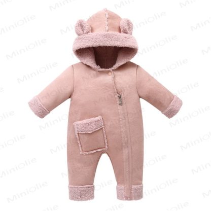 Baby Vlies Strampler - Rosa - 18-24M - image 3