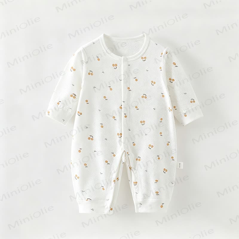 Baby Strampler mit Obst und langen Strampler - Weiße Obst - 18-24M - image 5