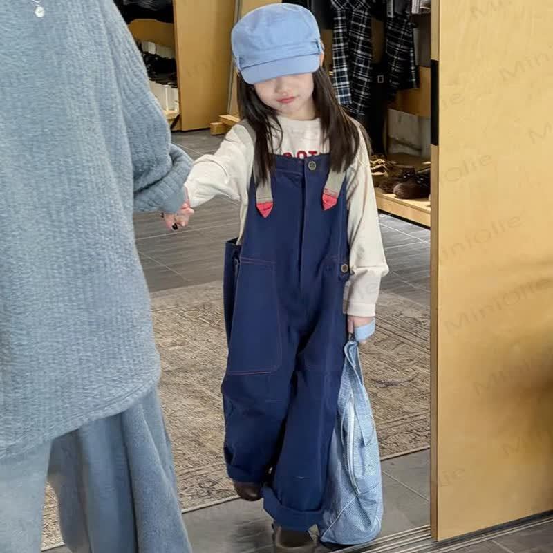 Baby Kleinkind -Mädchen Overalls, Einfarbig - image 6