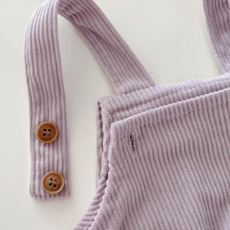 Baby Hase - Overalls mit lila Hasenmotiv oder Streifen Spitze - image 7