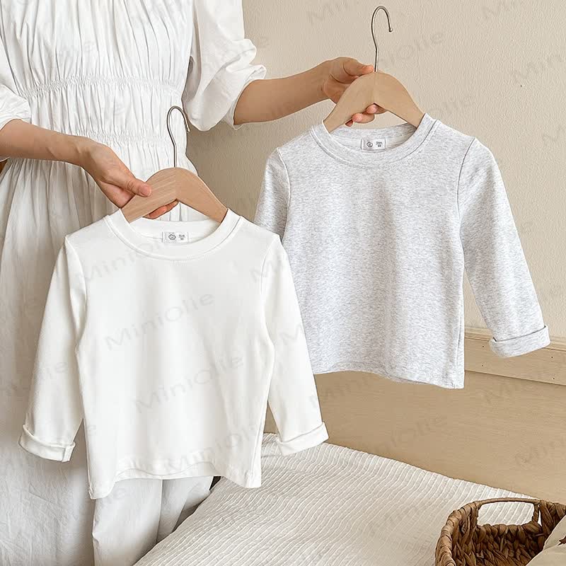 Einfarbig, einfarbiges Baselayer-T-Shirt für Kind - image 10